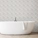 Ambiance Sticker Ambiance Muursticker, tegels, zelfklevend, keuken, badkamer, 60 stickers, terrazzo, cruz, 90 x 150 cm