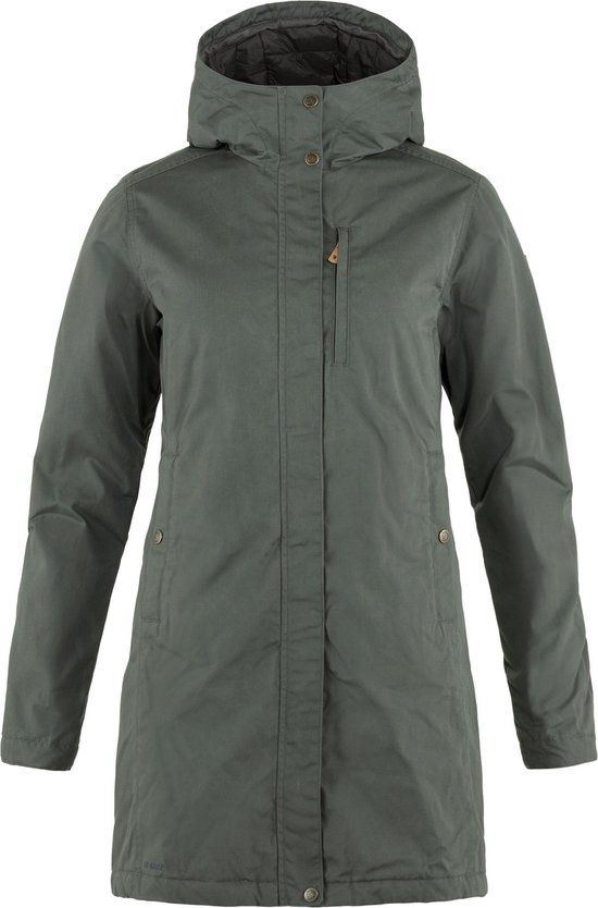 Fjällräven Fjallraven Kiruna Padded Parka W Dames Outdoorjas - Basalt - Maat S - Winter 2022