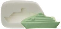 Silikomart 71.262.00.0096 bakvorm voor fondant SLK162 boot, silicone, wit