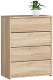 Akord Rubin Schoenenkast 66 cm - Sonoma Eiken