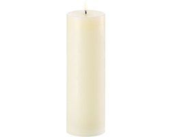 Uyuni LED Rustieke Kaars - Ivory - 7,3x22cm