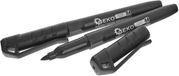 GEKO Set van 2 zwarte permanente markers - 1.0-1.5 mm lijn - Duurzaam en weerbestendig