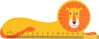 Rex London Wooden Ruler 'Lion'