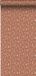 ESTAHome behang bloemmotief terracotta en wit - 53 cm x 10.05 m - 139325