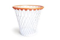 Excelsa Basketbalmand, prullenmand, polypropyleen, wit, 32 x 30 x 32 cm