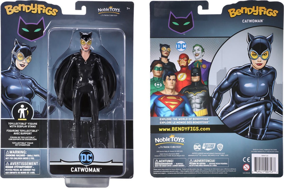 The Noble Collection DC-Catwoman Bendyfig (comic)