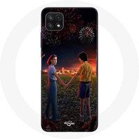 Maniacase Hoesje voor Samsung Galaxy A22 5G Stranger Things Poster