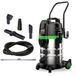 Ribimex PRCEN023 Cyclonix Cyclonix, cycloonstofzuiger, 4-in-1, vaste stof-, vloeistof- en aszuiger, 30 l jerrycan, 1600 W, blaas- en leegfunctie van vloeistoffen, elektrisch gereedschap, inclusief