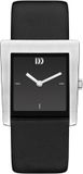 Danish Design IV40Q1257 Dameshorloge Zwart/Zilver