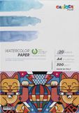 Carioca PLUS Watercolor Tekenblok - A4 Aquarelpapier - 20 vellen - 300 g/m²