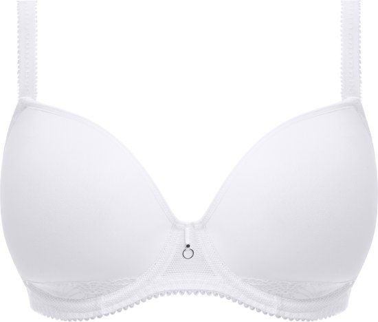 Freya FASCINATE dames T-shirt bh met beugel en voorgevormde cup - WHITE - Maat 80H