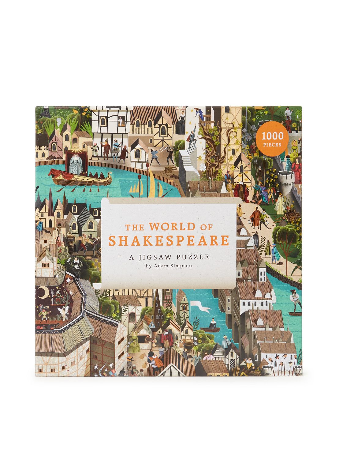 Laurence King The World Of Shakespeare legpuzzel 1000 stukjes - 9781786274250