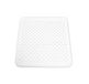 KMINA - Antislip Douchemat (43x43 cm), Badmat, Schimmelbestendige Douchemat, Zuignap Witte Badmat, Natuurrubber - Made in Europe