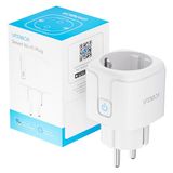 UPXNBOR Slimme Stekker, 16A Smart Home WiFi-Steker met Energiemeting