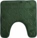 Urban Living WC badmat tapijt - memory foam - donkergroen - 49 x 49 cm