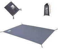 Merkloos Grondzeil tent - 180 x 210 cm - 210d Oxford - Waterdicht Polyurethan2000 mm - Tentzeil voor onder de tent - Kamperen en picknick