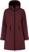 Kjelvik Sibelle Dames Outdoorjas - Donker Rood