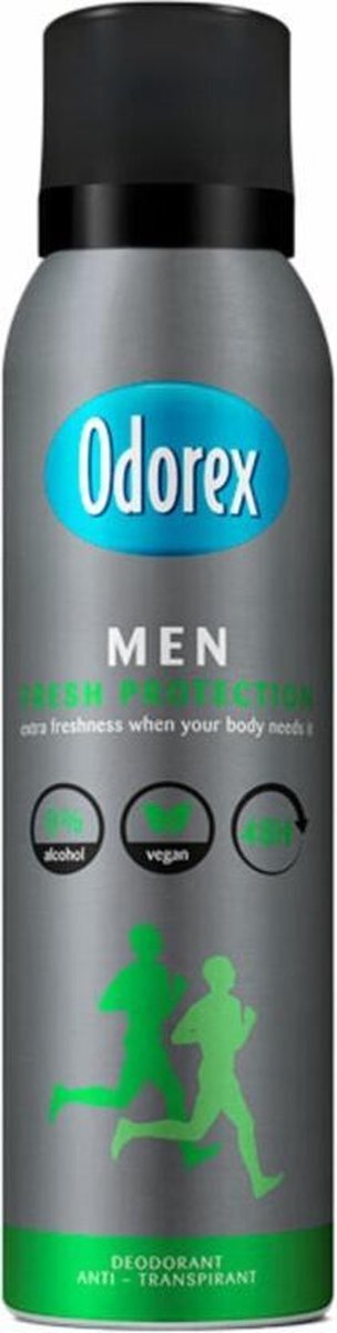 Odorex 6x For Men Fresh Protection Deodorant Spray 150 ml