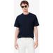 Lacoste T-shirt Classic Fit Bleu marine/Bleu marine, Uni