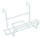 Sauvic 41x18 cm support pour jardinière argent