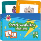 French CGP French Vocabulary Flashcards for Ages 7-9 (with Free Online Audio)