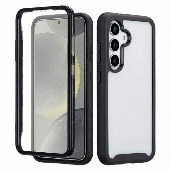 imoshion 360° Full Protective Case - Zwart - Samsung Galaxy S25