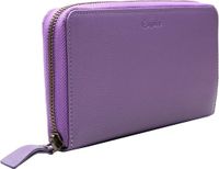 Esquire Peru Zip Around Wallet Lilac