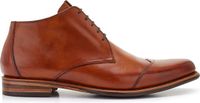 Floris van Bommel Heren Veterboots De Marser 01 Cognac Leer Maat 47