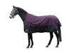 HKM Glasgow 1200D, 100g wattenvulling Highneck deken Pruim/Zwart 165