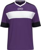 Jako Club 92 Shirt Korte Mouw Heren - Paars / Wit / Zwart | Maat: M