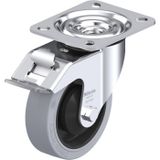 Blickle L-POEV 100KA-FI-SG Zwenkwiel met rem Wieldiameter: 100 mm Draagvermogen (max.): 200 kg 1 stuk(s)