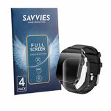 Savvies - Screenprotector voor Haulvean T1 1.91" - Folie Beschermfolie transparant volledig dekking 4 Stuks