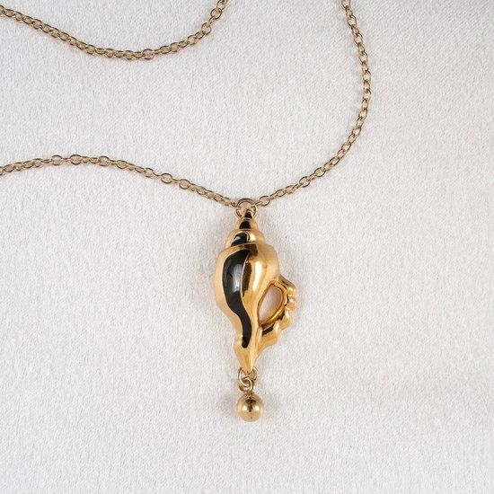 Sylvie Monthulé Heupketting Shell Ocean Goud