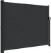 vidaXL Pare-vent rétractable 160x300 cm noir
