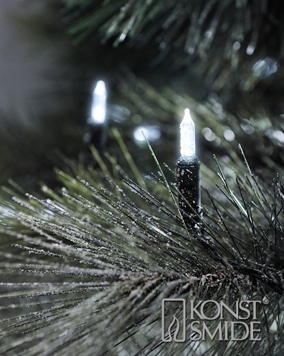 KONSTSMIDE 6020-200 Kerstverlichting - 80 LED's - Koud Wit - Groen - Buiten