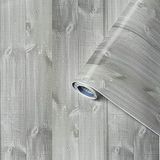 Venilia Perfect Fix® Plakfolie, houtlook, planken taupe, houtfolie, 90 cm x 2,1 m, dikte 150 μ, zelfklevende meubelfolie, decoratiefolie, geen luchtbellen, keukenfolie, pvc zonder ftalaten, made in EU