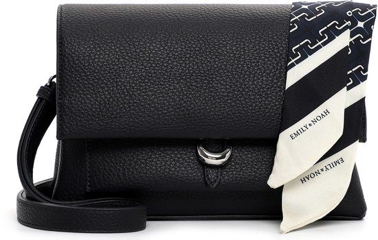 EMILY & NOAH Schoudertas E&N Hasina (65261) - Dames handtassen - blauw