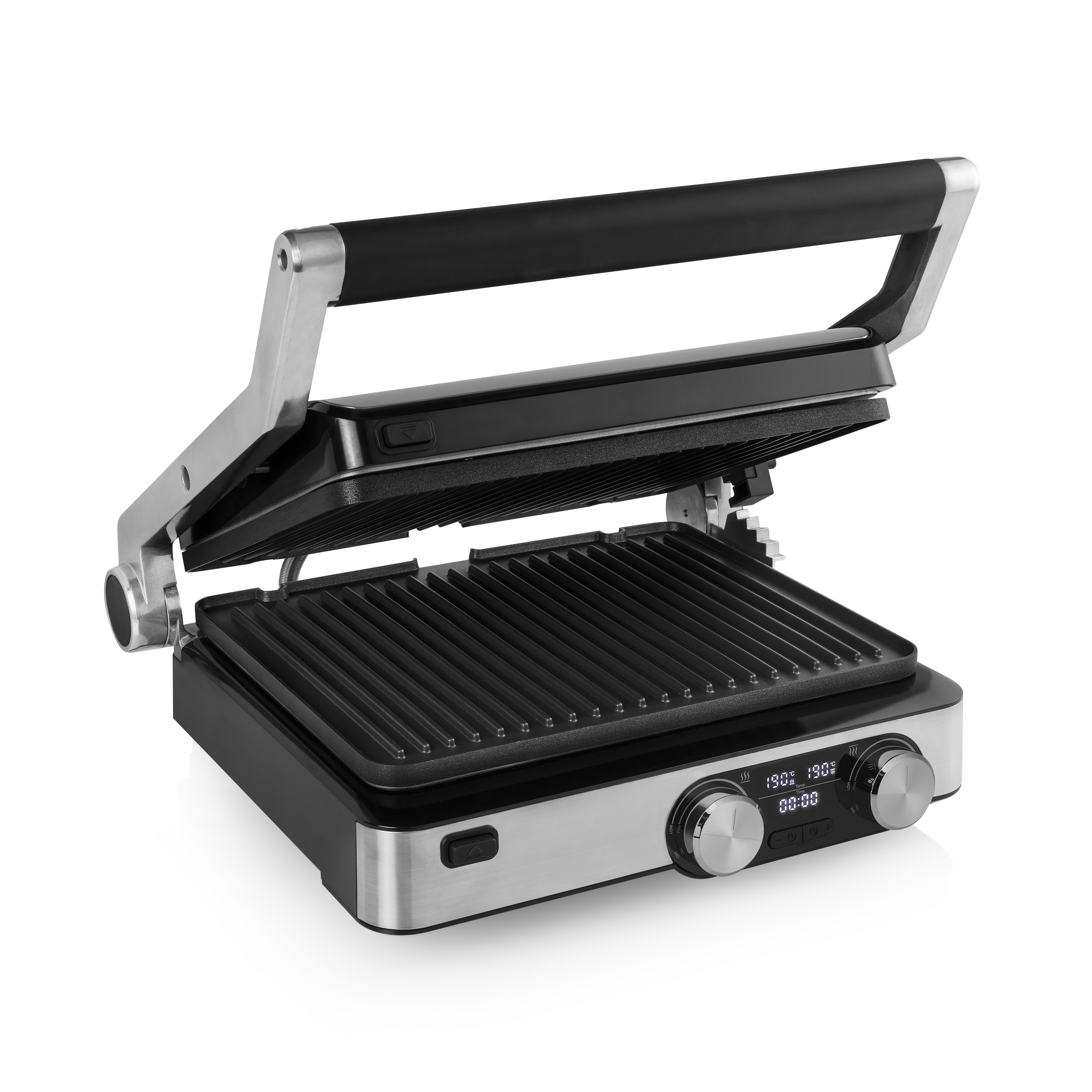 Princess Digital Grill Master Pro 117310 - Contactgrill - 2000W - Zwart/RVS