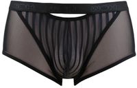 WOH heren microfiber trunk personal allure mesh zwart