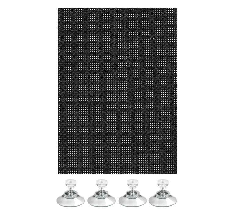 Gardinia 32966 Zonwering - 100 x 200 cm - Zwart