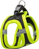 Ferplast Hondentuigje Kaori Polyester Zwart/groen XXS