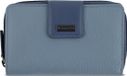 Bugatti Sina Portemonnee RFID-bescherming Leer 16 cm - Dames - Horizontaal - denim