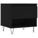 vidaXL Salontafel Zwart Houtvezel 50x46x50 cm (Set van 2)