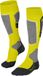 FALKE SK4 warm dun wol functioneel materiaal skisokken dames geel - maat 35-36