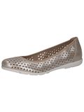 Caprice Dames Ballerina 9-22114-44 341 G-breedte Maat: 38 EU