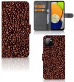 B2Ctelecom Samsung Galaxy A03 Book Cover Koffiebonen