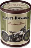 Merkloos / Sans marque Harley Davidson Spaarpot - American Classic Motor - D10 x H13 cm