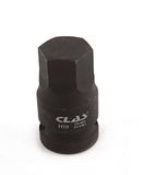 Slagmoermoer CLAS Equipements Slagmoermoer VAG zeshoekig 19 mm L.43mm 1/2" Cr-Mo - SA 0487