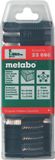 Metabo 623698000 Lames de scie sauteuse assortiment 4, 25 pièces