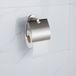 Fortifura Calvi toiletrolhouder - met klep - PVD - geborsteld RVS